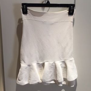 BCBG MaxAzria white skirt. Size XS.